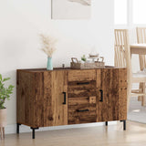 Vidaxl dressoir oud hout 100 x 36 x 60 cm bewerkt hout