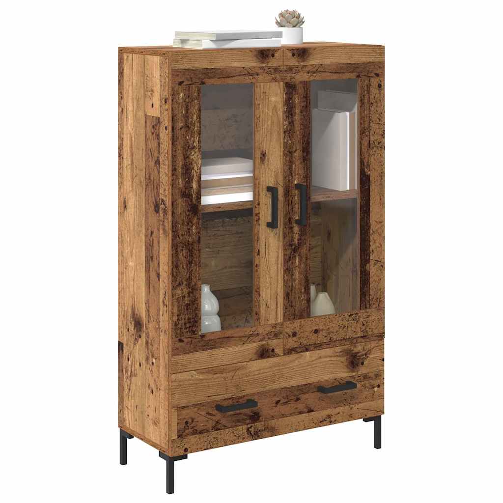 Vidaxl highboard oud hout 69,5 x 31 x 115 cm bewerkt hout