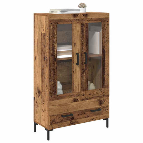 Vidaxl highboard oud hout 69,5 x 31 x 115 cm bewerkt hout