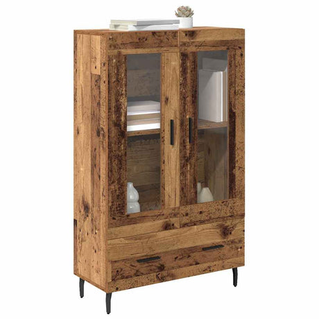 Vidaxl highboard oud hout 69,5 x 31 x 115 cm bewerkt hout