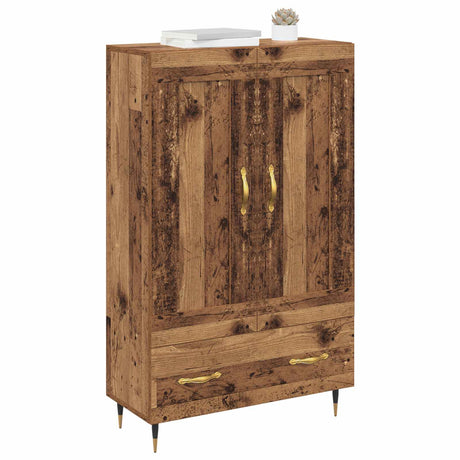 Vidaxl highboard oud hout 69,5 x 31 x 115 cm bewerkt hout