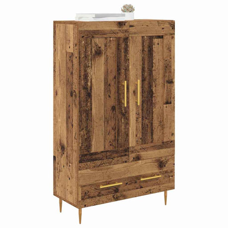 Vidaxl highboard oud hout 69,5 x 31 x 115 cm bewerkt hout