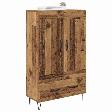 Vidaxl highboard oud hout 69,5 x 31 x 115 cm bewerkt hout