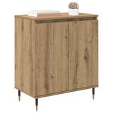 Vidaxl dressoir artisan eiken 60 x 35 x 70 cm bewerkt hout