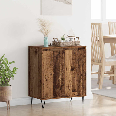 Vidaxl dressoir oud hout 60 x 35 x 70 cm bewerkt hout