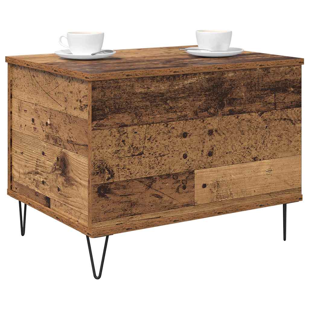 Vidaxl salontafel oud hout 60 x 44,5 x 45 cm bewerkt hout