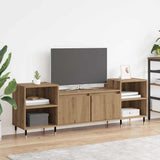 Vidaxl tv-kast 160 x 35 x 55 cm artisan eiken bewerkt hout