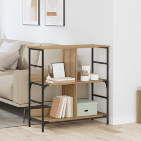 Vidaxl boekenkast 4-laags 78,5 x 33 x 82 cm bewerkt hout
