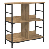 Vidaxl boekenkast 4-laags 78,5 x 33 x 82 cm bewerkt hout