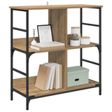 Vidaxl boekenkast 4-laags 78,5 x 33 x 82 cm bewerkt hout