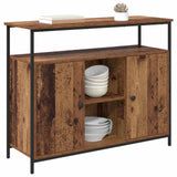 Vidaxl dressoir oud hout 100 x 35 x 80 cm bewerkt hout