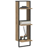 Vidaxl wandplank muurmontage artisan eiken 30 x 25 x 100 cm