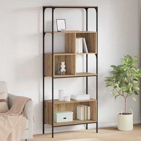 Vidaxl boekenkast 7-laags 76 x 33 x 188,5 cm bewerkt hout