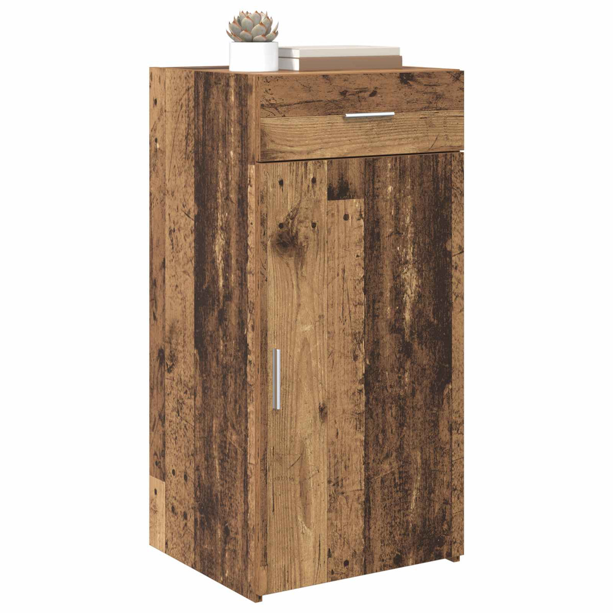 Vidaxl dressoir oud hout 45 x 42,5 x 93 cm bewerkt hout