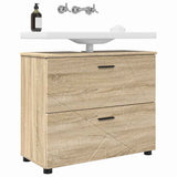 Vidaxl badkamer kast sonoma eiken 76,5 x 35 x 64 cm