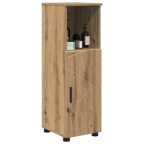 Vidaxl badkamer kast artisan eiken 30 x 35 x 95 cm