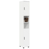 Vidaxl badkamer kast hoogglans wit 30 x 35 x 192 cm