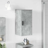 Vidaxl badkamer kast beton grijs 30 x 31,5 x 61 cm
