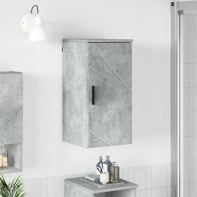 Vidaxl badkamer kast beton grijs 30 x 31,5 x 61 cm