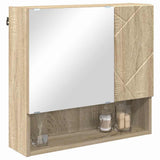 Vidaxl spiegelkast sonoma eiken 59 x 17 x 55 cm bewerkt hout