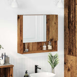 Vidaxl spiegelkast oudhout 59 x 17 x 55 cm bewerkt hout
