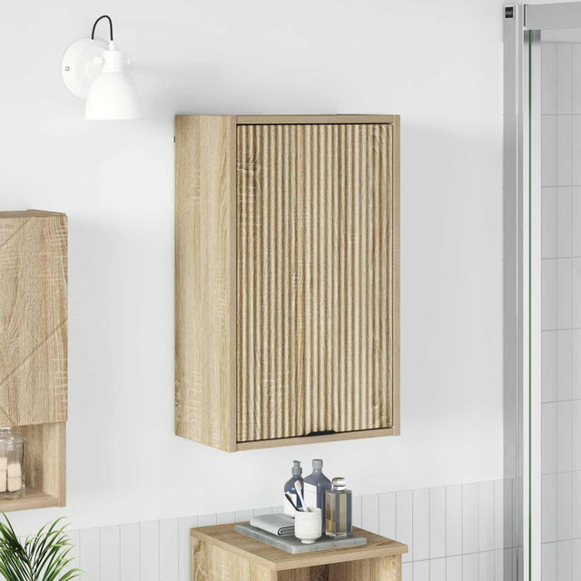 Vidaxl badkamer kast sonoma eiken 39 x 23,5 x 65 cm
