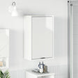 Vidaxl badkamer kast hoogglans wit 39 x 23,5 x 65 cm