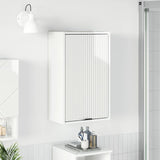 Vidaxl badkamer kast hoogglans wit 39 x 23,5 x 65 cm