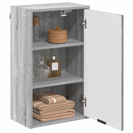 Vidaxl badkamer kast grijs sonoma 39 x 23,5 x 65 cm