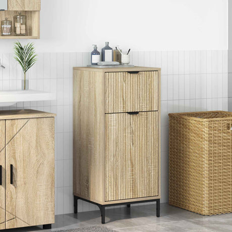 Vidaxl badkamer kast sonoma eiken 39,5 x 36 x 88 cm