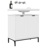 Vidaxl badkamertenk te kast wit 60,5 x 33,5 x 61 cm bewerkt hout