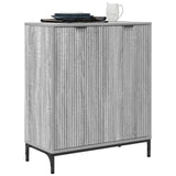 Vidaxl dressoir grijs sonoma 69,5 x 33 x 82 cm bewerkt hout