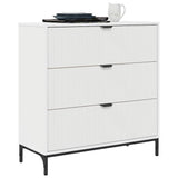 Vidaxl dressoir wit 79,5 x 33 x 82 cm bewerkt hout