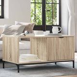 Vidaxl salontafel sonoma eiken 90 x 49 x 46 cm bewerkt hout