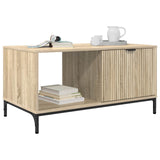 Vidaxl salontafel sonoma eiken 90 x 49 x 46 cm bewerkt hout