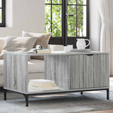 Vidaxl salontafel grijs sonoma 90 x 49 x 46 cm bewerkt hout