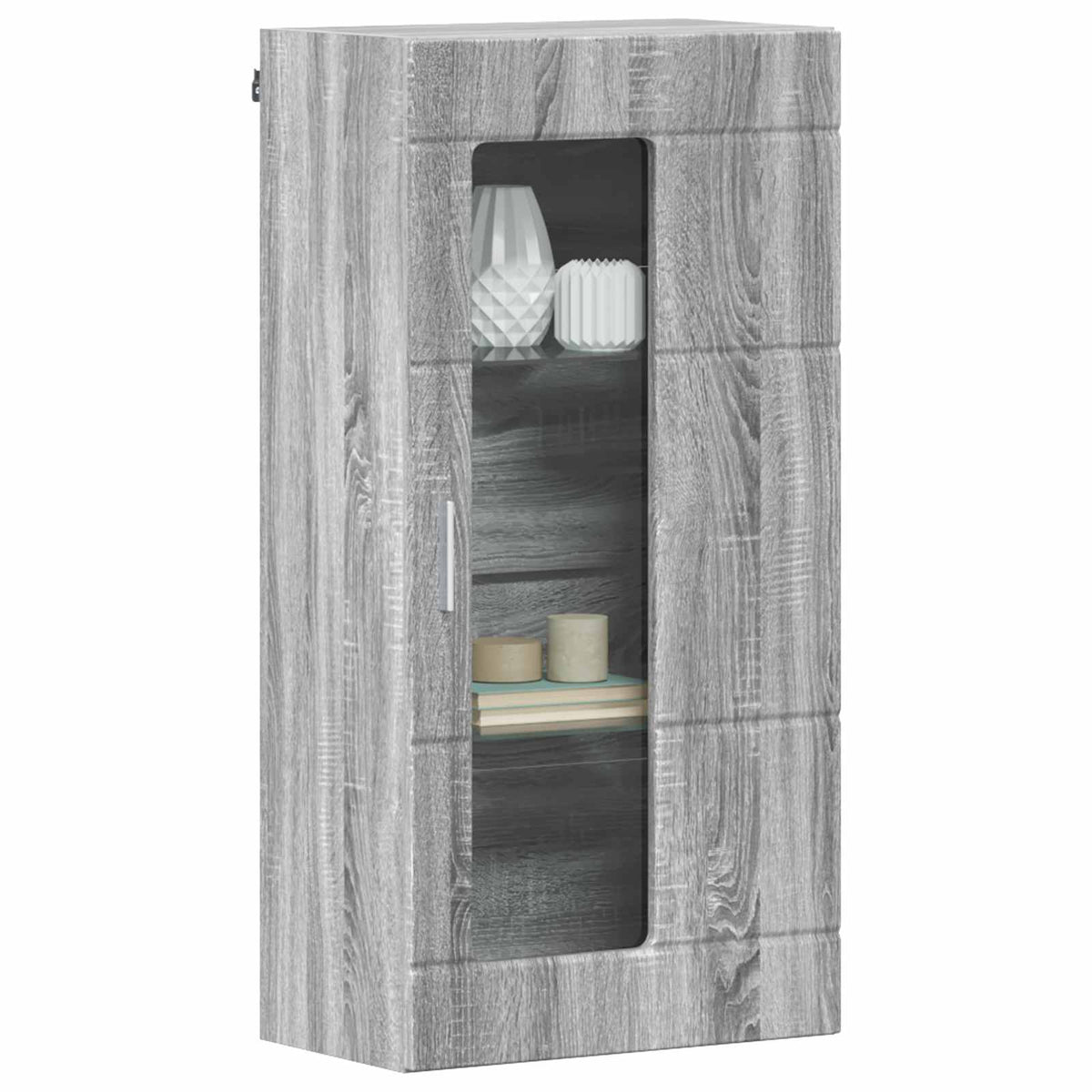 Vidaxl houten kast grijs sonoma bewerkt hout