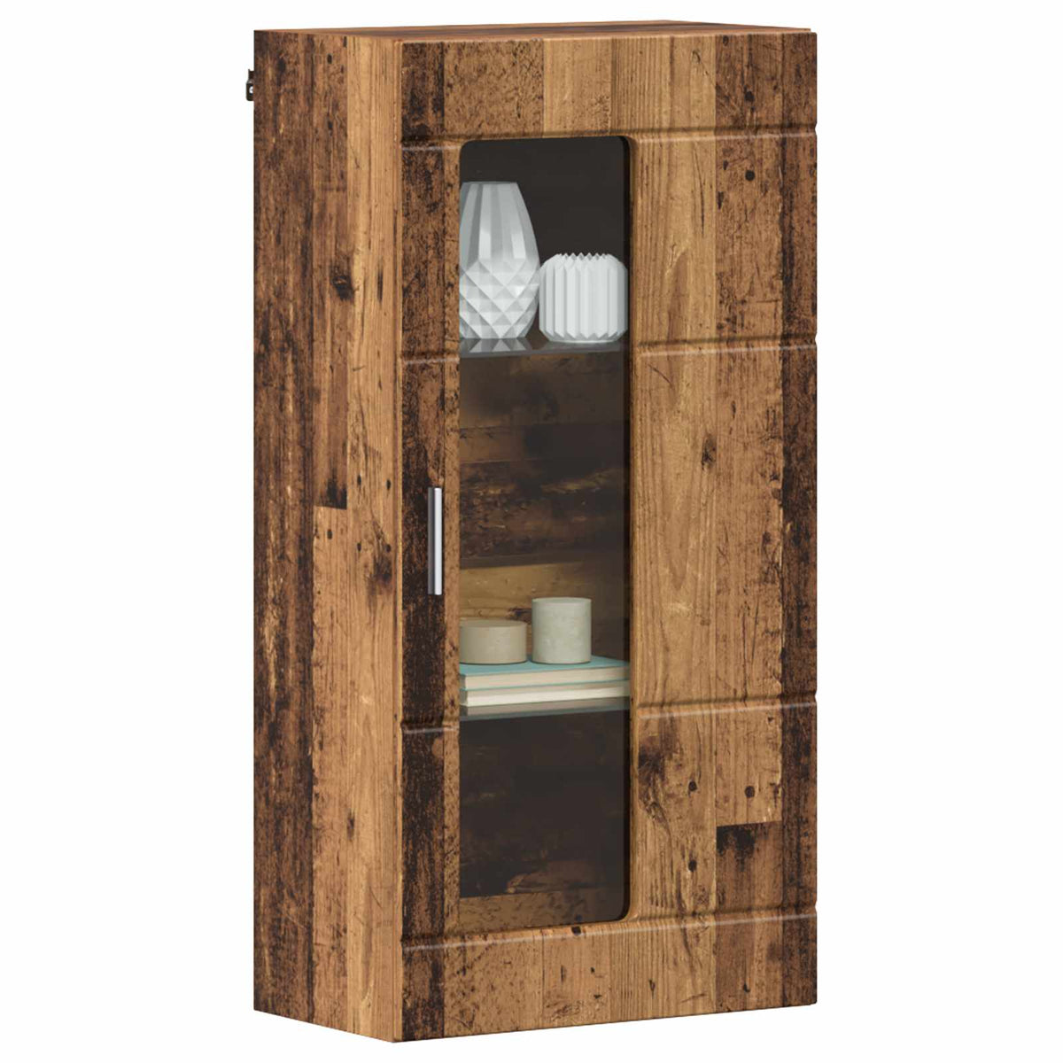 Vidaxl houten kast oudhout bewerkt hout