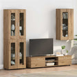 Vidaxl houten kast artisan eiken bewerkt hout