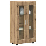 Vidaxl dressoir florin 55,5 x 29 x 100 cm artisan eiken bewerkt hout