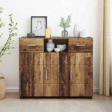 Vidaxl houten kast oudhout bewerkt hout