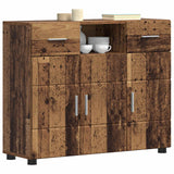 Vidaxl houten kast oudhout bewerkt hout