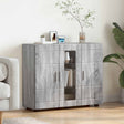 Vidaxl houten kast grijs sonoma bewerkt hout