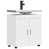 Vidaxl badkamerkastenset tulum wit 60 x 34 x 63 cm bewerkt hout