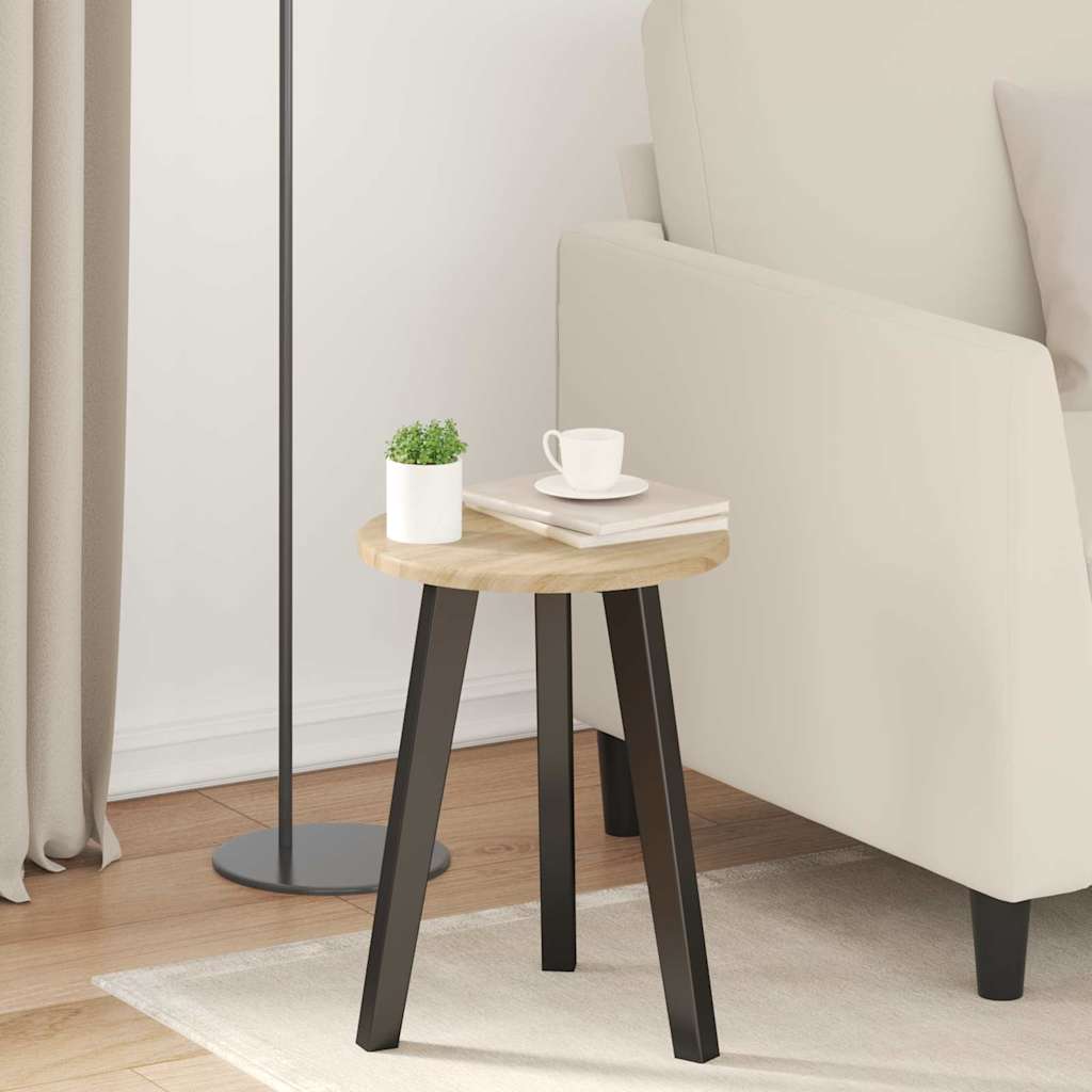Vidaxl tafelblad ø 30 x 1,5 cm rond bewerkt hout sonoma eiken