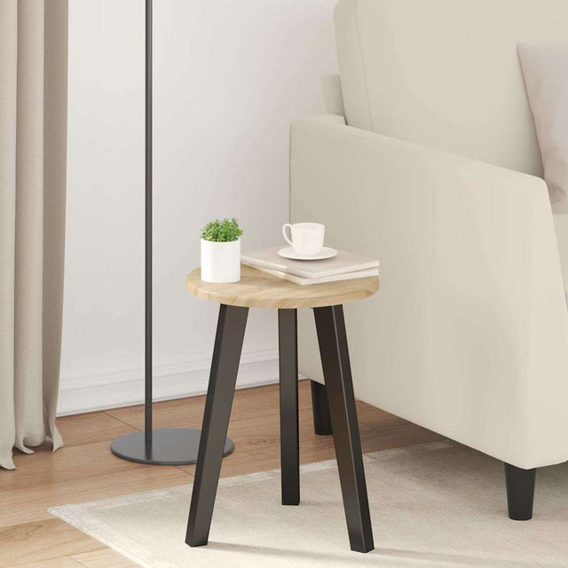 Vidaxl tafelblad ø 30 x 1,5 cm rond bewerkt hout sonoma eiken