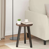 Vidaxl tafelblad ø 30 x 1,5 cm rond bewerkt hout bruin eiken