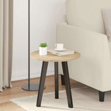 Vidaxl tafelblad ø 40 x 1,5 cm rond bewerkt hout sonoma eiken