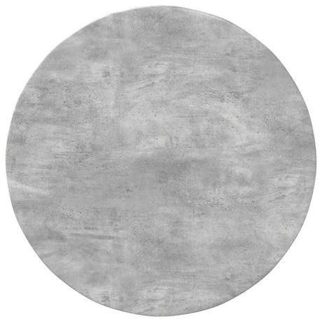 Vidaxl tafelblad ø 80 x 1,5 cm rond bewerkt hout betongrijs