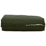 Vidaxl zeil 650g m² olijf groen 5 x 7 m canvas met pvc-coating